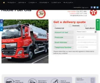 Ribblefueloils.co.uk(Ribble Fuel Oils) Screenshot