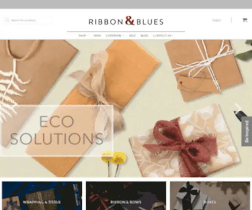 Ribbonandblues.co.nz(Ribbon & Blues) Screenshot