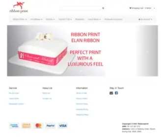 Ribbonprint.com.au(Ribbonprint Australia) Screenshot