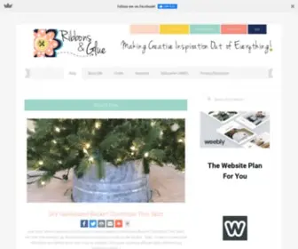 Ribbonsandglue.com(Ribbons & Glue) Screenshot