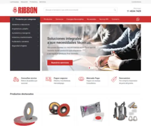 Ribbonsrl.com.ar(Ribbon SRL) Screenshot