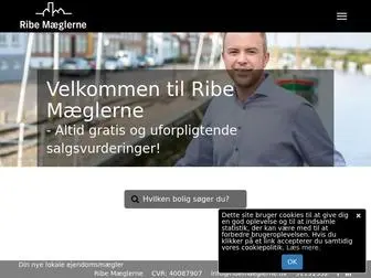 Ribemaeglerne.dk(Velkommen) Screenshot