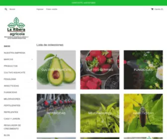 Riberagricola.com(La Ribera Agrícola) Screenshot