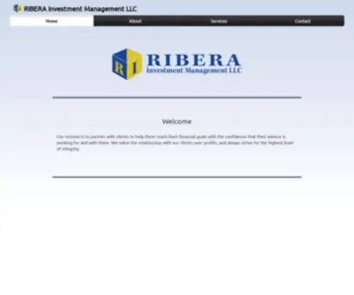 Riberainvestments.com(RIBERA Investments) Screenshot