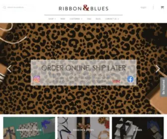 Ribnblues.co.nz(Ribbon & Blues) Screenshot