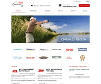 Ribolovna-Oprema.com(Početna) Screenshot