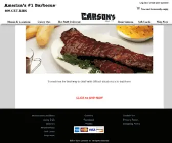 Ribs.com(Carson's Ribs) Screenshot