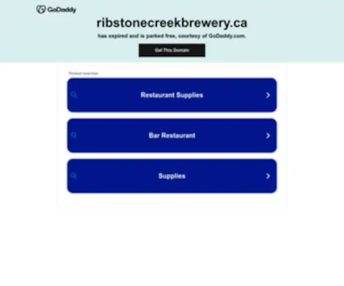 Ribstonecreekbrewery.ca(Ribstone Creek Brewery) Screenshot