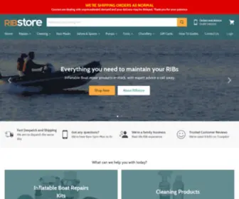 RibStore.co.uk(Inflatable Boat Repair & Cleaning) Screenshot