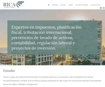 Ricaconsultores.com.uy(RICA Consultores) Screenshot