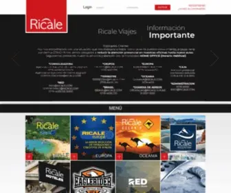 Ricale.com(TiendaDeTurismo) Screenshot