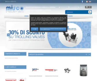 Ricambimotorimarini.com(MISCO SRL) Screenshot