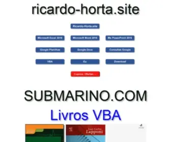 Ricardo-Horta.site(UOL HOST) Screenshot