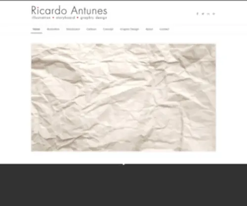 Ricardoantunesdesign.com(Ricardo Antunes) Screenshot