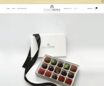 Ricardobremer.com(Ricardo Bremer Chocolates) Screenshot