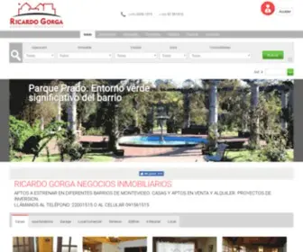 Ricardogorga.com.uy(Inmobiliaria Ricardo Gorga) Screenshot