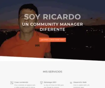 Ricardotero.com(Ricardo Otero) Screenshot