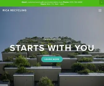 Ricarecycling.com(Rica Recycling) Screenshot