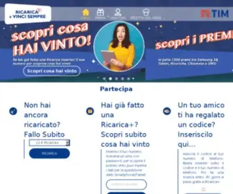 Ricaricaevinci.it(Ricarica) Screenshot