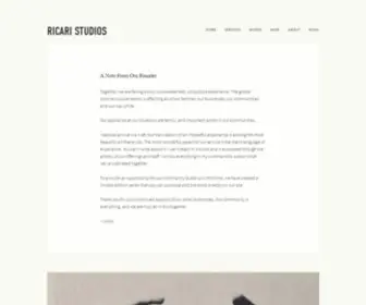 Ricaristudios.com(RICARI STUDIOS) Screenshot