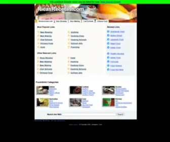 Ricasrecetas.com(Ricasrecetas) Screenshot