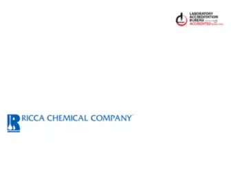 Riccachemical.com(Ricca Chemical) Screenshot