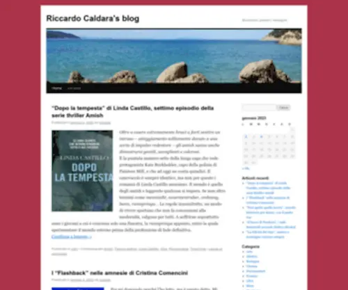 Riccardocaldara.net(Riccardo Caldara's blog) Screenshot
