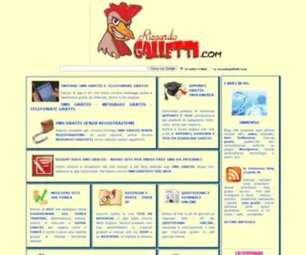 Riccardogalletti.com(Messaggi gratis) Screenshot