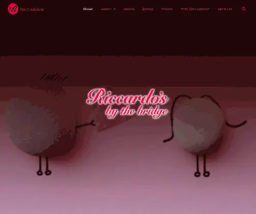 Riccardos.com(Riccardo’s by the Bridge) Screenshot
