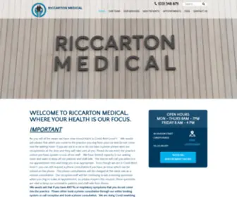 Riccartonmedical.co.nz(Riccarton Medical) Screenshot