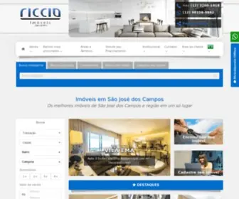 Riccioimoveis.com.br(Imóveis em SJC) Screenshot