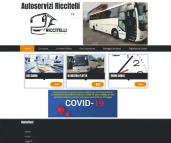 Riccitellibus.it(Trasporto passeggeri) Screenshot