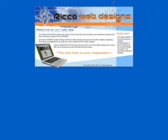 Riccodesigns.com(Ricco Web Designs) Screenshot