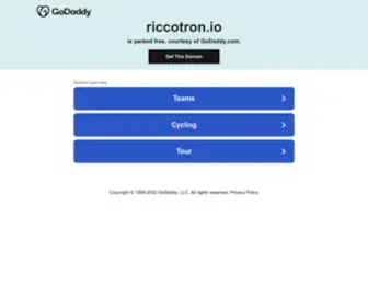 Riccotron.io(Riccotron) Screenshot