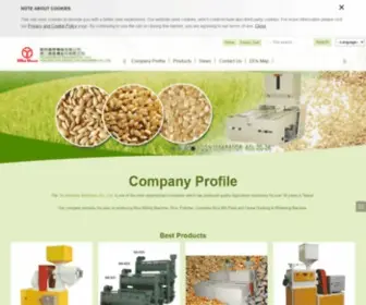 Rice-Machine.com.tw(Tw Grandeur Machinery Co) Screenshot