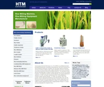 Rice-Machines.com(Huantai Machinery (HTM)) Screenshot