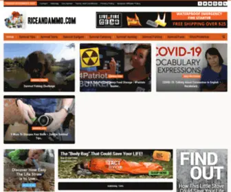 Riceandammo.com(Front Page) Screenshot