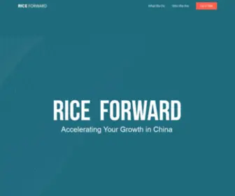 Riceforward.com(Rice Forward) Screenshot