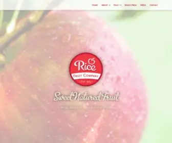 Ricefruit.com(Sweet Natured) Screenshot