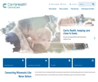 Ricehospital.com(Carris Health) Screenshot