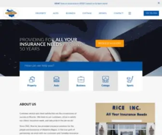 Riceinc.ca(Rice Inc) Screenshot