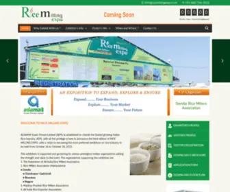 Ricemillingexpo.com(Rice Milling Expo) Screenshot