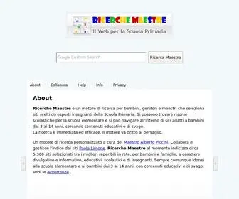 Ricerchemaestre.it(Ricerche Maestre) Screenshot