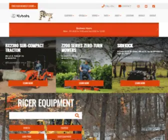 Ricerequipment.com Screenshot