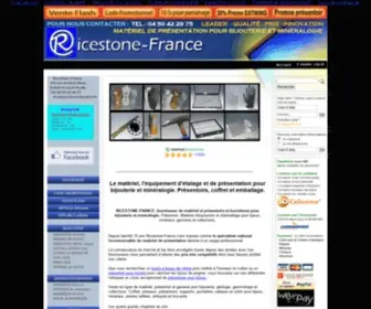 Ricestone-France.com(Présentoirs à Bijoux & Minéraux) Screenshot