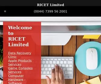 Ricet.co.uk(RICET LTD) Screenshot