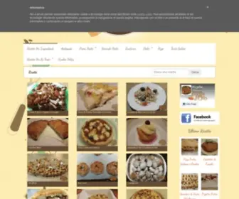 Ricettedoro.com(Ricette D'Oro Le Preziose Ricette di Cucina di Rosaria D'Orio) Screenshot