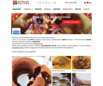 Ricettepercucinare.com(Blog di cucina e ricette italiane) Screenshot