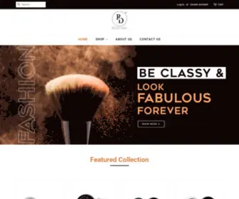 Richadave.com(Richa Dave Cosmetics) Screenshot