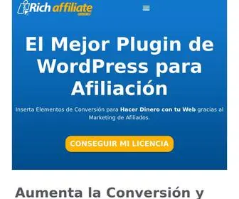 Richaffiliateplugin.com(Rich Affiliate) Screenshot